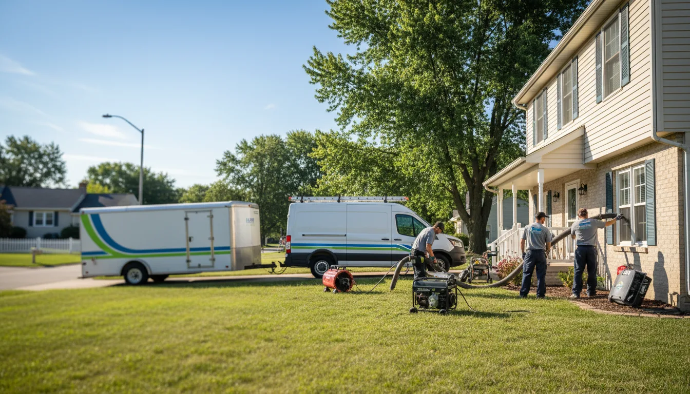 Flooded Basement Restoration And Cleanup With Repair in Storm Lake, IA near me